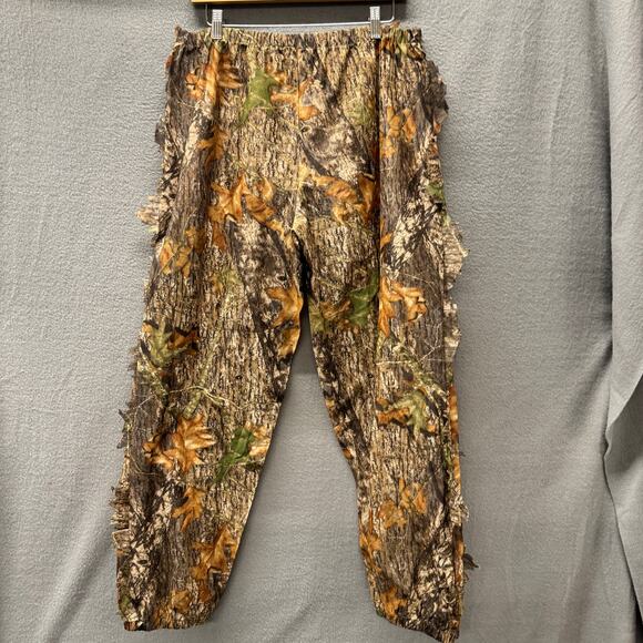 Vintage Underbrush Ghillie Set Mens S/M Mossy Oak Break Up Leafy Jacket + Pants - Picture 5 of 13